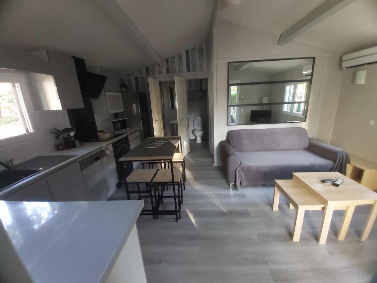 Chalet T3/Clim/Wifi/Pkg/Terrasse/15 Min Plages Vila La Teste-de-Buch Exterior foto
